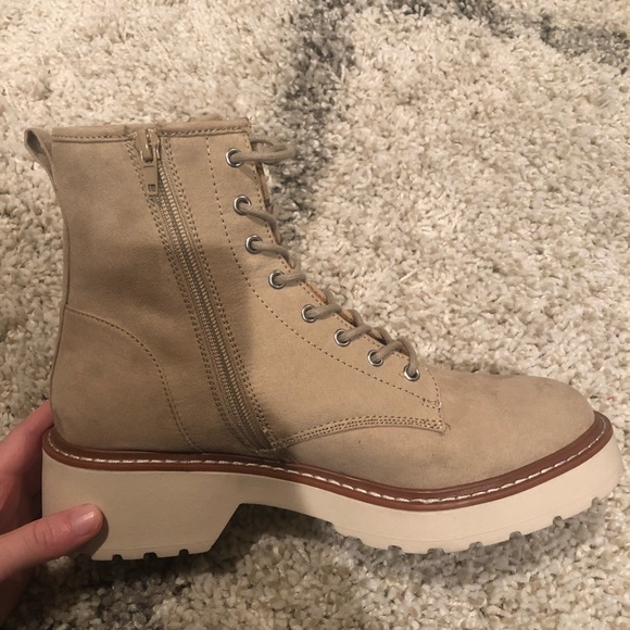 Madden Girl Kurrt Lace Up Combat Boots - Picture 4 of 4